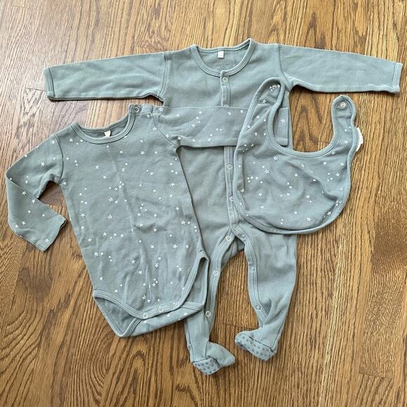 Quincy Mae baby bundle in stars and dusk, size 6-12 month (3 pieces)
